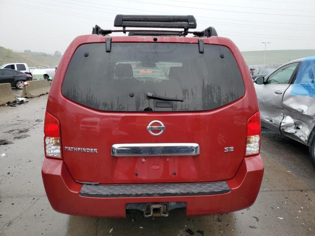 5N1AR18W56C617387 - 2006 NISSAN PATHFINDER LE 勃艮第红 照片 6