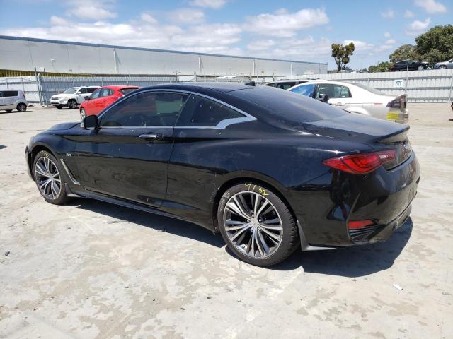 JN1CV7EK8HM110593 - 2017 INFINITI Q60 BASE BLACK photo 2