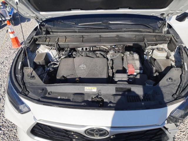 5TDHZRBH8NS589500 - 2022 TOYOTA HIGHLANDER XLE WHITE photo 12
