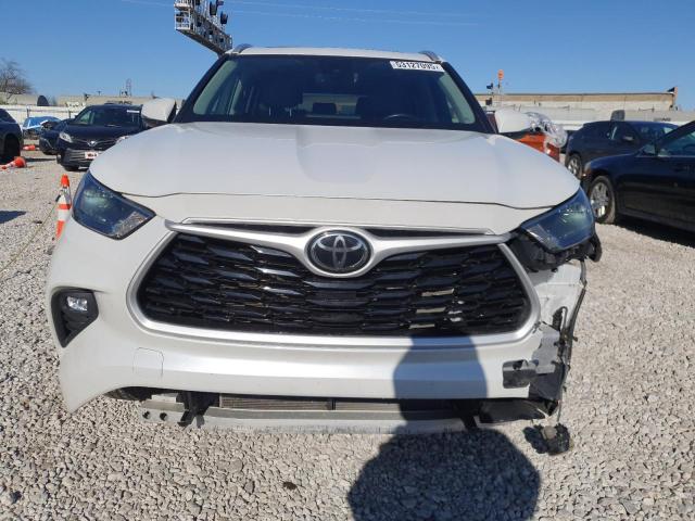 5TDHZRBH8NS589500 - 2022 TOYOTA HIGHLANDER XLE WHITE photo 5