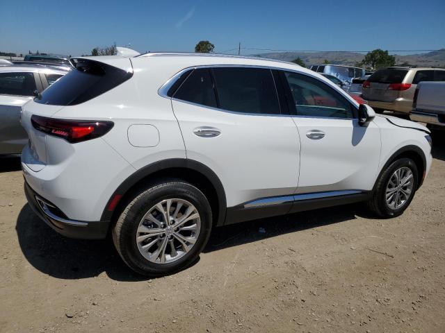 LRBAZLR42ND010688 - 2022 BUICK ENVISION PREFERRED WHITE photo 3