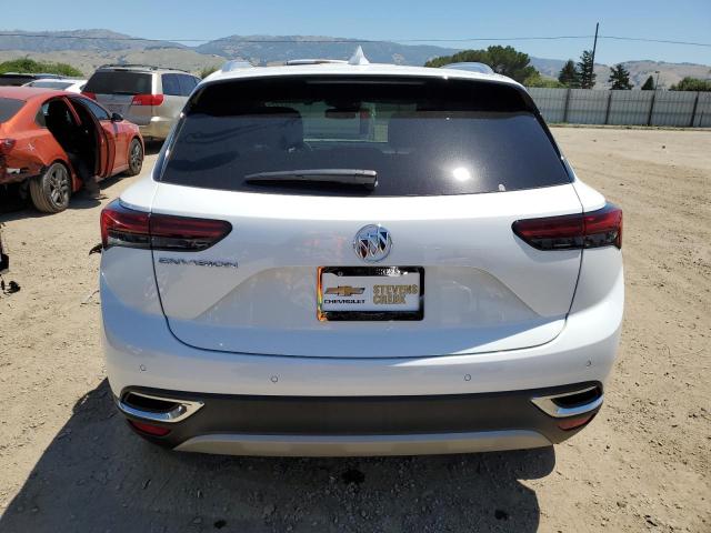 LRBAZLR42ND010688 - 2022 BUICK ENVISION PREFERRED WHITE photo 6