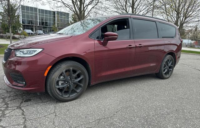 2C4RC3BG2NR126982 - 2022 CHRYSLER PACIFICA TOURING L RED photo 2