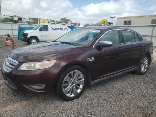 1FAHP2FW3AG162970 - 2010 FORD TAURUS LIMITED BURGUNDY photo 1