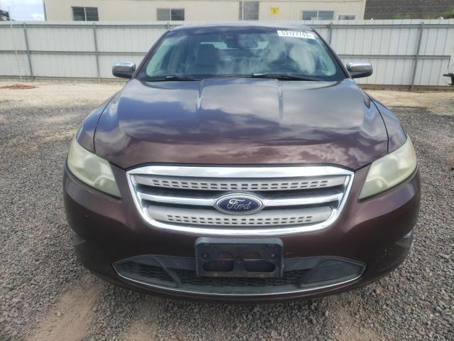 1FAHP2FW3AG162970 - 2010 FORD TAURUS LIMITED BURGUNDY photo 5