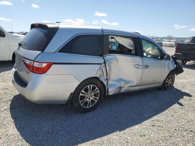 5FNRL5H60DB080721 - 2013 HONDA ODYSSEY EXL Արծաթագույն լուսանկար 3