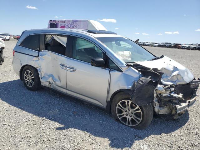 5FNRL5H60DB080721 - 2013 HONDA ODYSSEY EXL Արծաթագույն լուսանկար 4