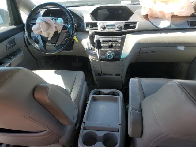 5FNRL5H60DB080721 - 2013 HONDA ODYSSEY EXL Արծաթագույն լուսանկար 8