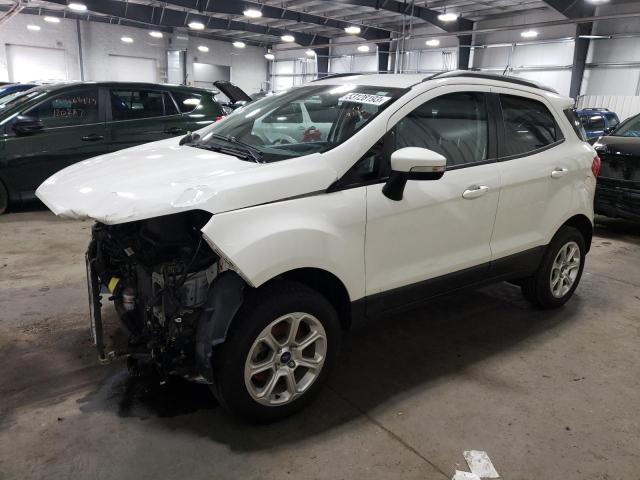 MAJ6P1UL2JC207530 - 2018 FORD ECOSPORT SE Biały zdjęcie 1