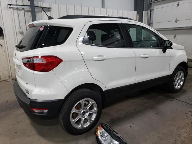 MAJ6P1UL2JC207530 - 2018 FORD ECOSPORT SE Biały zdjęcie 3