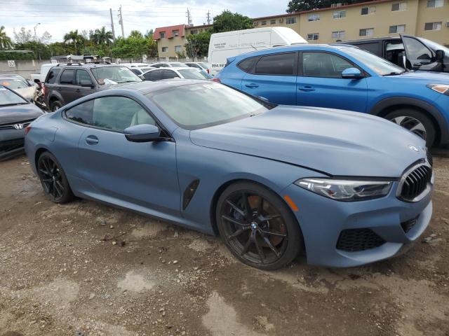 WBABC4C55KBU96951 - 2019 BMW M850XI BLUE photo 4