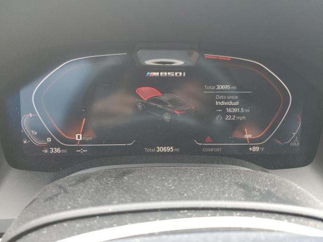 WBABC4C55KBU96951 - 2019 BMW M850XI BLUE photo 9