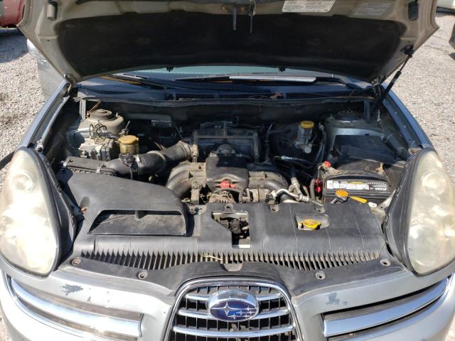 4S4WX82C064417708 - 2006 SUBARU B9 TRIBECA 3.0 H6 SILVER photo 12