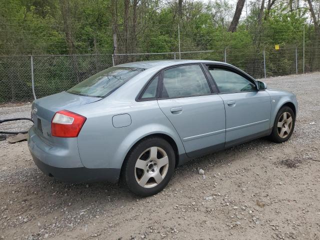 WAULC68E62A184412 - 2002 AUDI A4 1.8T QUATTRO BLUE photo 3