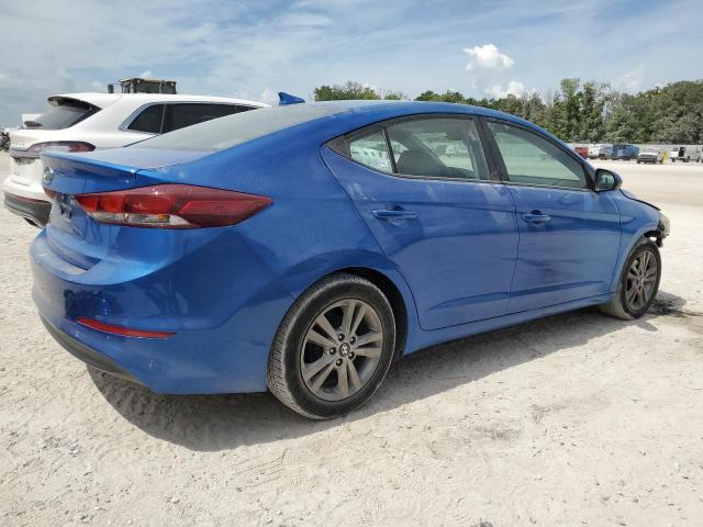 KMHD84LF7HU209219 - 2017 HYUNDAI ELANTRA SE BLUE photo 3