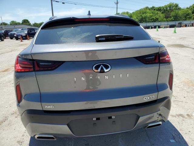 3PCAJ5LR5RF101459 - 2024 INFINITI QX55 SENSORY GRAY photo 6