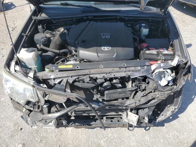 5TFJU4GN5EX062901 - 2014 TOYOTA TACOMA DOUBLE CAB PRERUNNER GRAY photo 11