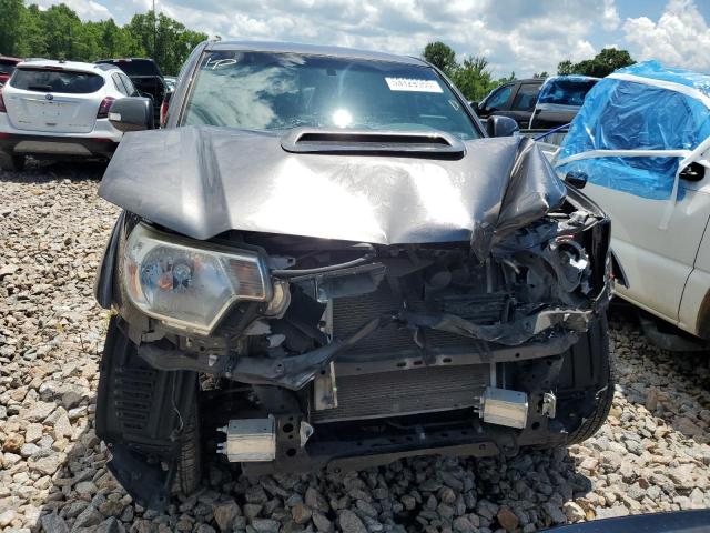 5TFJU4GN5EX062901 - 2014 TOYOTA TACOMA DOUBLE CAB PRERUNNER GRAY photo 5