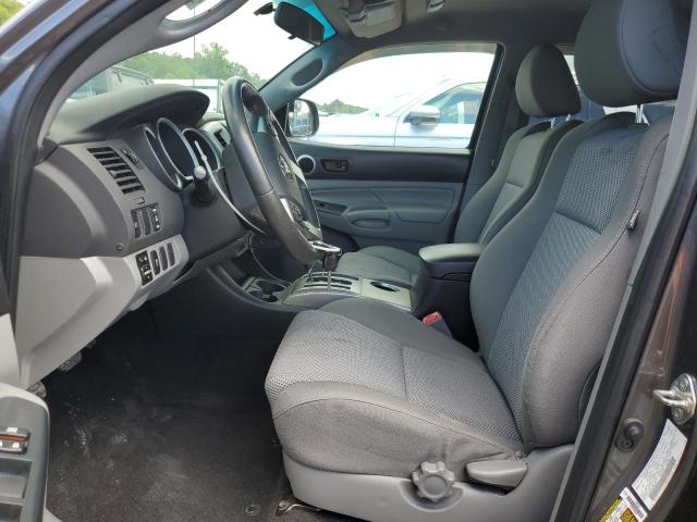 5TFJU4GN5EX062901 - 2014 TOYOTA TACOMA DOUBLE CAB PRERUNNER GRAY photo 7