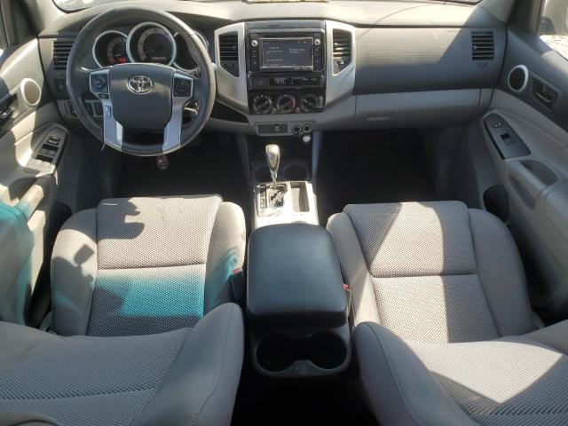 5TFJU4GN5EX062901 - 2014 TOYOTA TACOMA DOUBLE CAB PRERUNNER GRAY photo 8