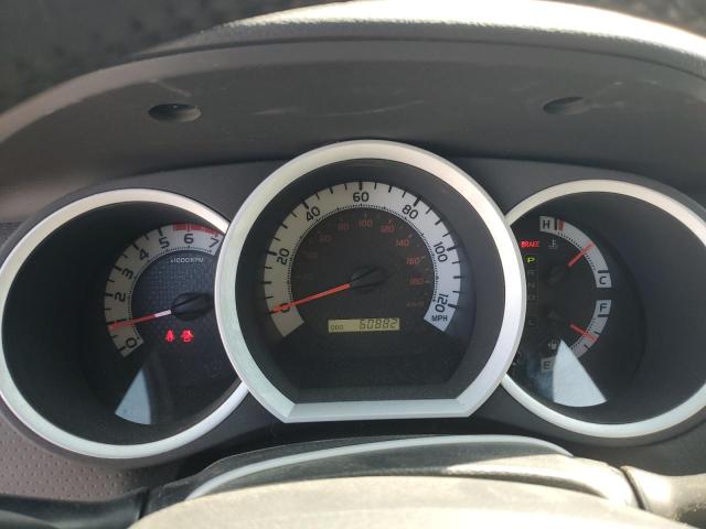 5TFJU4GN5EX062901 - 2014 TOYOTA TACOMA DOUBLE CAB PRERUNNER GRAY photo 9