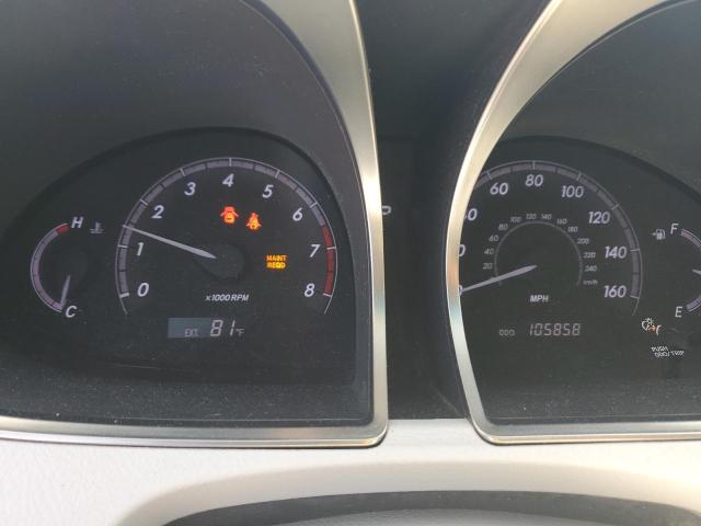 4T1BK3DB8BU372192 - 2011 TOYOTA AVALON BASE WHITE photo 9