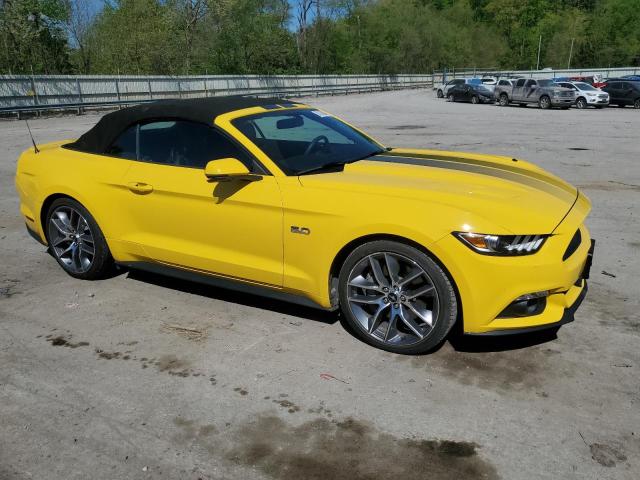 1FATP8FFXG5224771 - 2016 FORD MUSTANG GT YELLOW photo 4