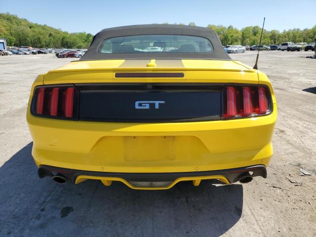 1FATP8FFXG5224771 - 2016 FORD MUSTANG GT YELLOW photo 6