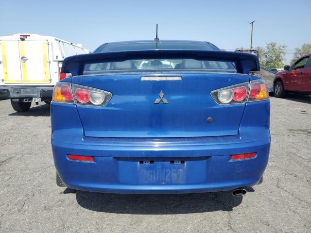 JA32U8FW2AU032898 - 2010 MITSUBISHI LANCER GTS BLUE photo 6