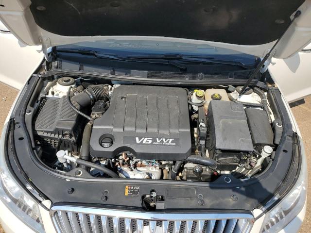 1G4GE5GD5BF322165 - 2011 BUICK LACROSSE CXS WHITE photo 11