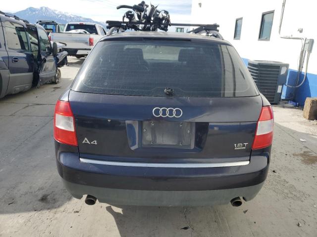 WAUVC68E33A303799 - 2003 AUDI A4 1.8T AVANT QUATTRO BLUE photo 6