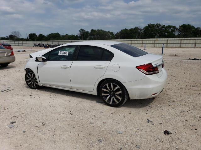 19XFB2F94EE210735 - 2014 HONDA CIVIC EXL თეთრი ფოტო 2