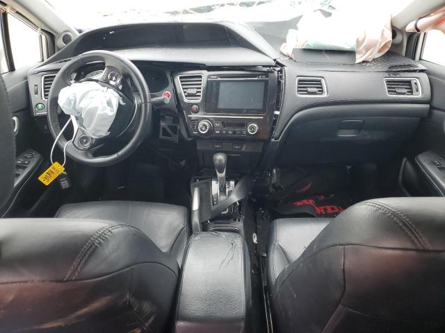 19XFB2F94EE210735 - 2014 HONDA CIVIC EXL თეთრი ფოტო 8