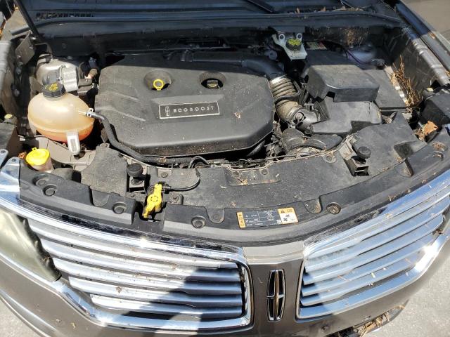5LMCJ3C95HUL24838 - 2017 LINCOLN MKC RESERVE GRAY photo 11