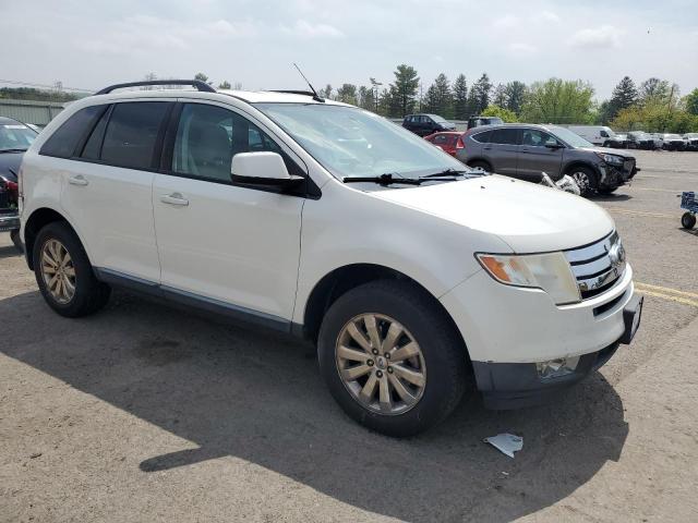 2FMDK3JC5ABB79492 - 2010 FORD EDGE SEL WHITE photo 4