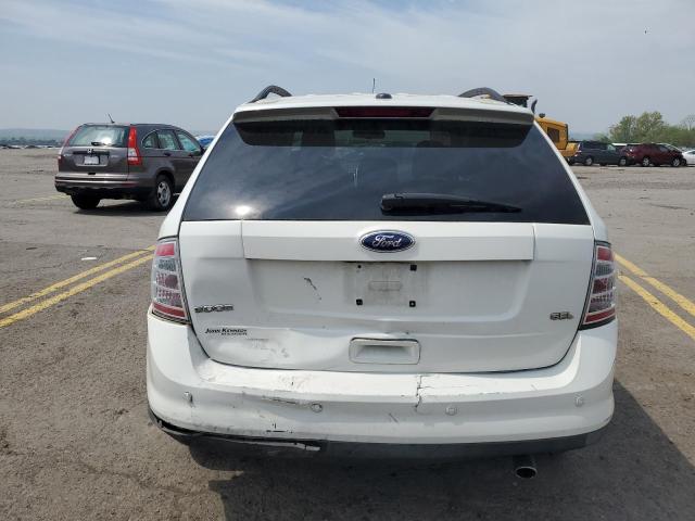 2FMDK3JC5ABB79492 - 2010 FORD EDGE SEL WHITE photo 6