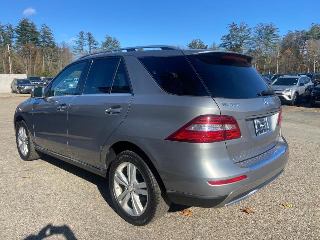 4JGDA5HB7EA427710 - 2014 MERCEDES-BENZ ML 350 4MATIC GRAY photo 3