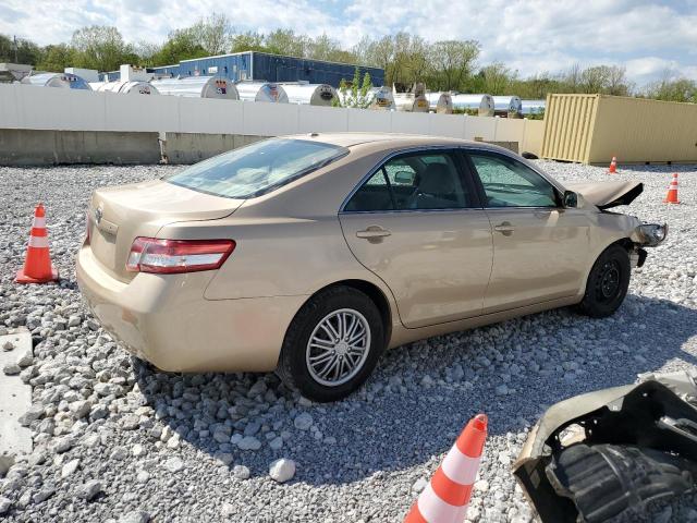 4T4BF3EK1AR036455 - 2010 TOYOTA CAMRY BASE GOLD photo 3