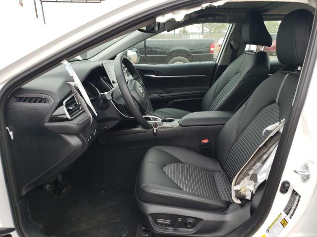 4T1T11AKXPU774982 - 2023 TOYOTA CAMRY SE NIGHT SHADE WHITE photo 7