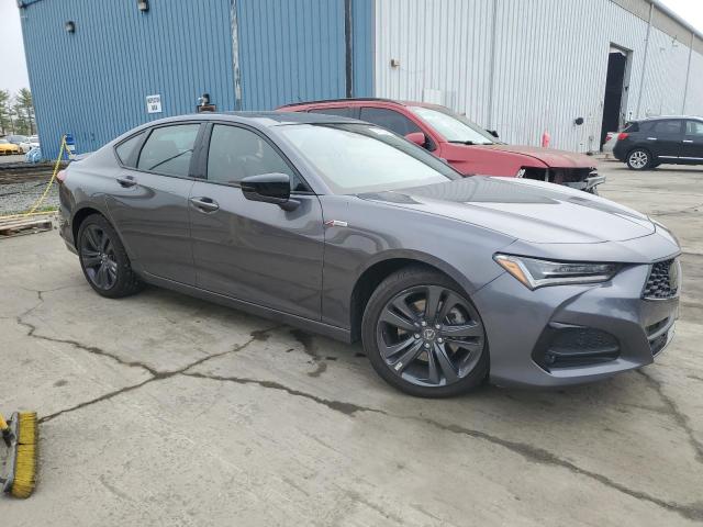 19UUB5F55NA005547 - 2022 ACURA TLX TECH A GRAY photo 4
