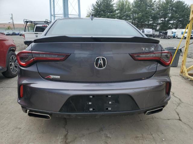 19UUB5F55NA005547 - 2022 ACURA TLX TECH A GRAY photo 6