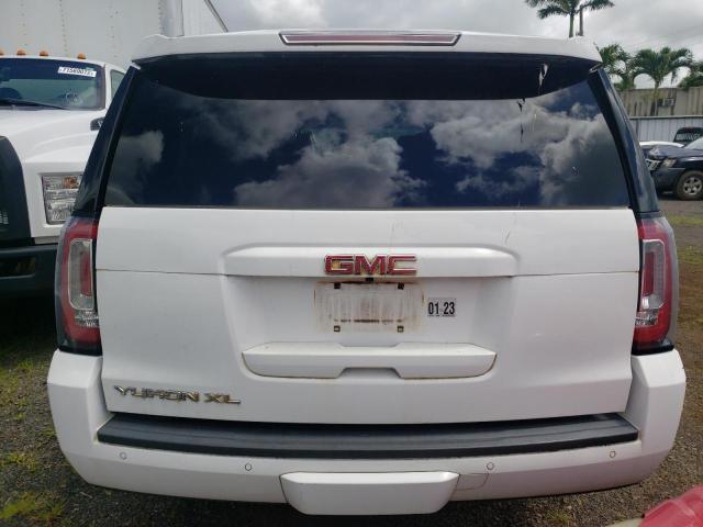 1GKS2GKC1KR173872 - 2019 GMC YUKON XL K1500 SLT WHITE photo 6