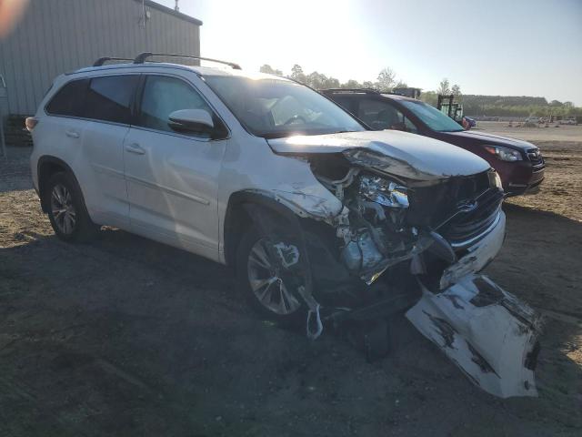 5TDKKRFH9ES019963 - 2014 TOYOTA HIGHLANDER XLE თეთრი ფოტო 4