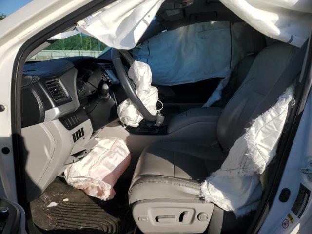 5TDKKRFH9ES019963 - 2014 TOYOTA HIGHLANDER XLE თეთრი ფოტო 7