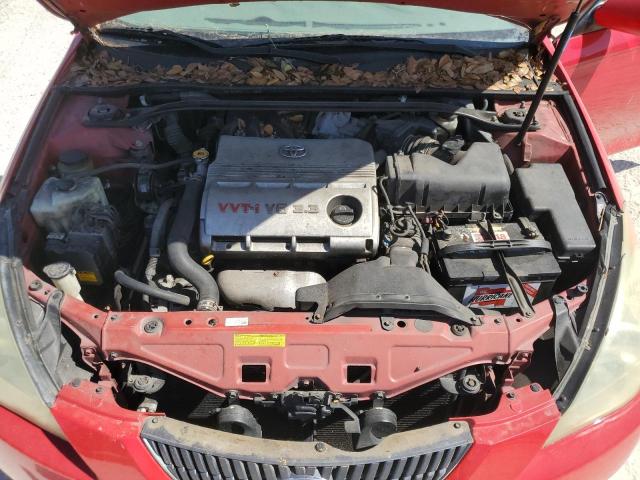 4T1FA38P36U085648 - 2006 TOYOTA CAMRY SOLA SE RED photo 11