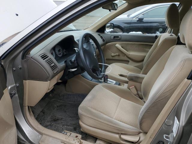 2HGES16345H018660 - 2005 HONDA CIVIC DX VP BEIGE photo 7