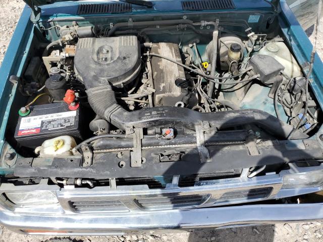 1N6SD16S6TC347022 - 1996 NISSAN TRUCK KING CAB SE GREEN photo 11