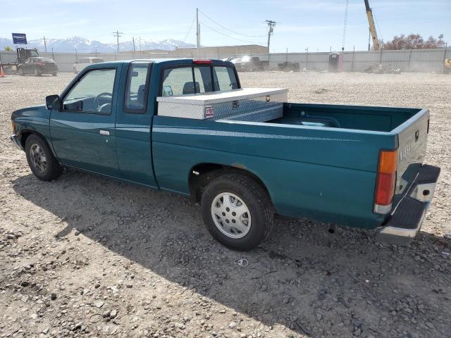 1N6SD16S6TC347022 - 1996 NISSAN TRUCK KING CAB SE GREEN photo 2