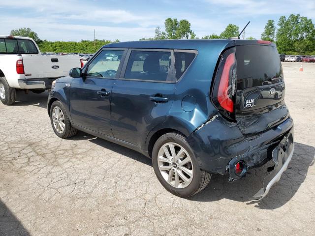 KNDJP3A53H7434346 - 2017 KIA SOUL + BLUE photo 2