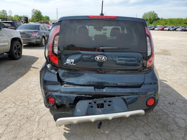 KNDJP3A53H7434346 - 2017 KIA SOUL + BLUE photo 6